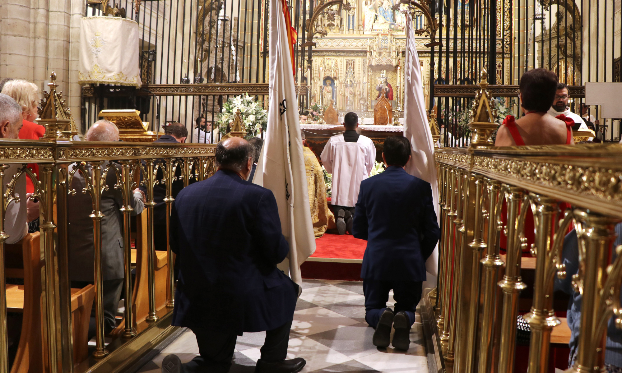 Vigilia el sábado en la víspera del Corpus Christi de la Adoración ...