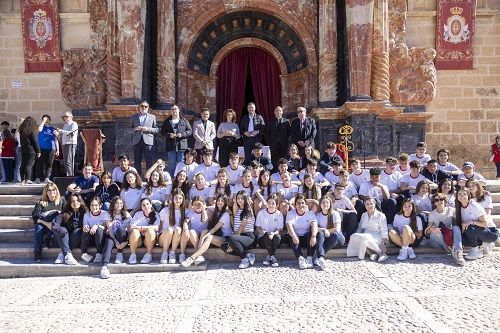 Los alumnos de Religión peregrinan a Caravaca | Vicarías y delegaciones |  Diócesis de Cartagena